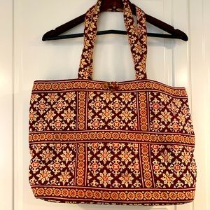 Vera Bradley fall print tote